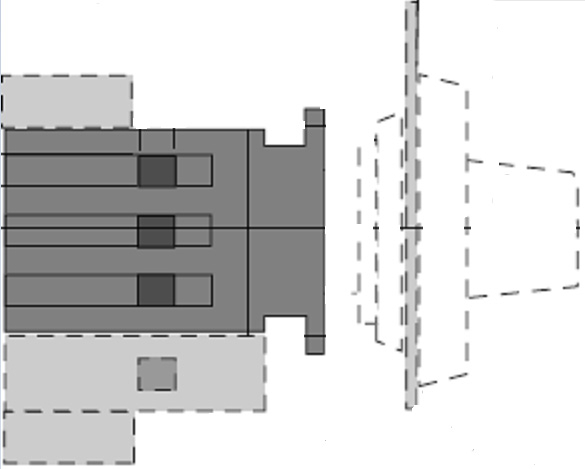 Product image for 3P SW,DOOR MNT,OHB2PJ HNDL,25A