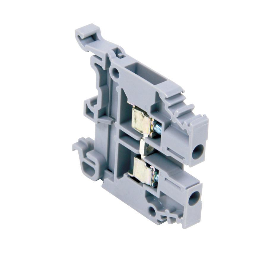 Product image for Block terminal feed-through 22-10AWG 32AMP 1000V grey