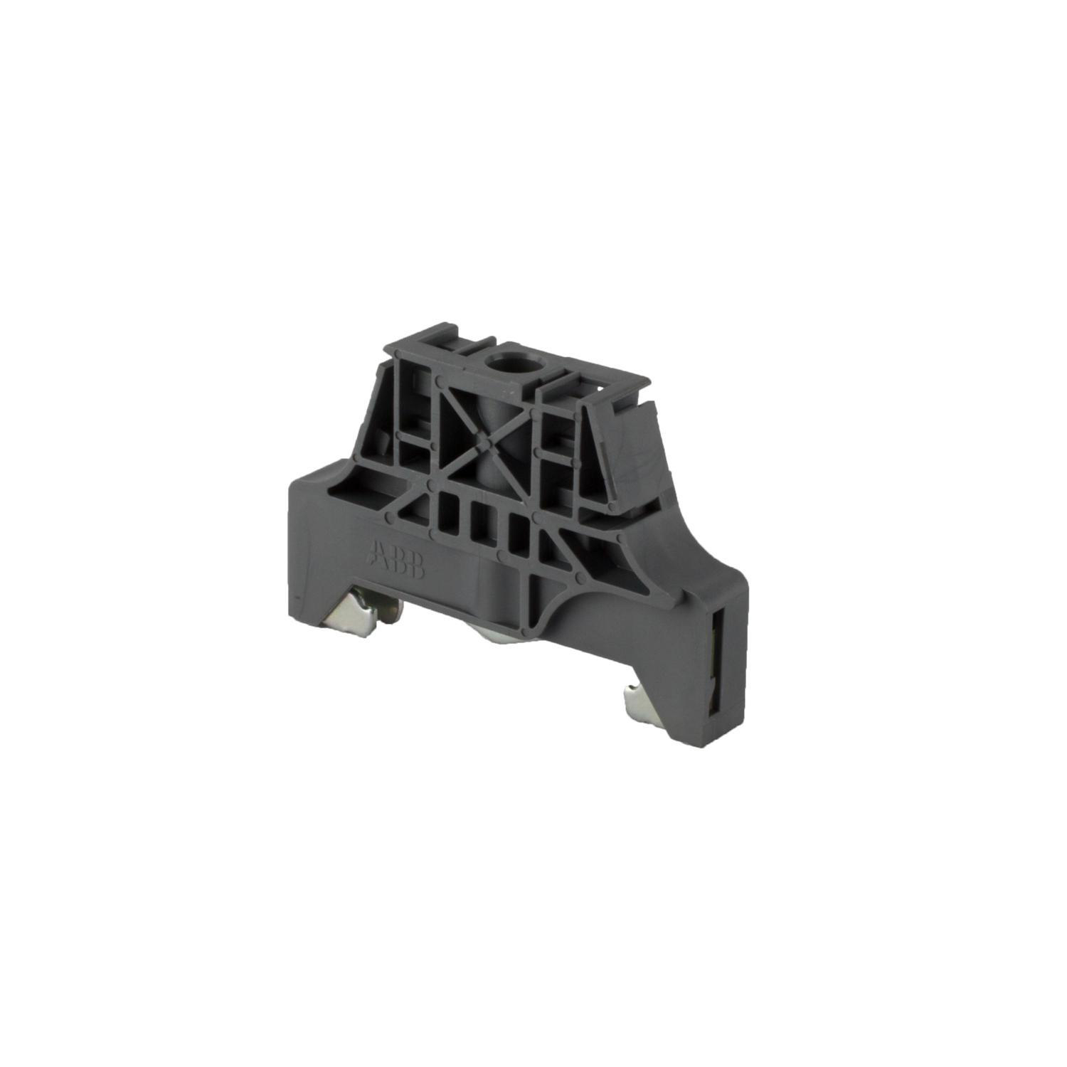 Product image for End stop screw clamp grey