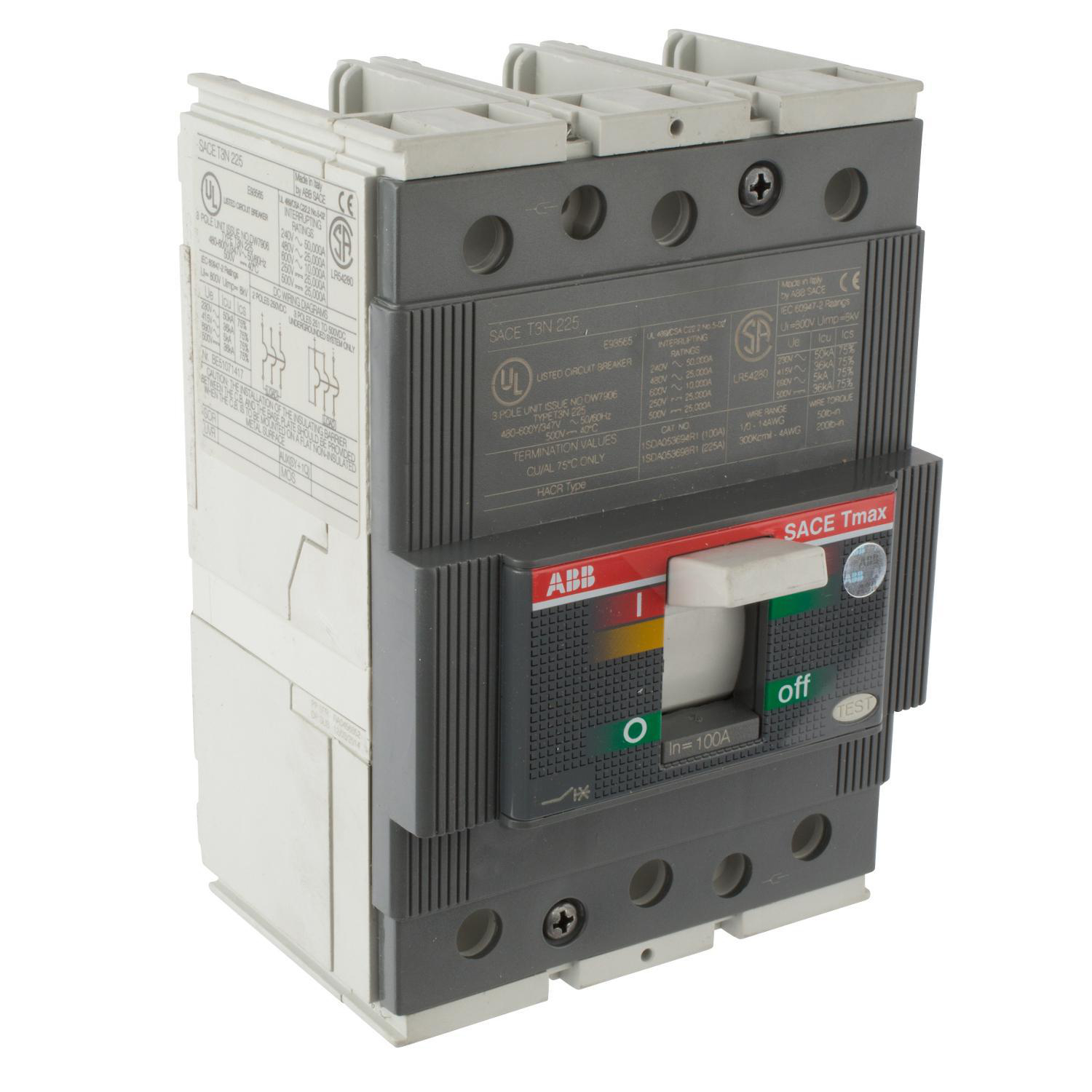 Product image for BKR T3N 100A 3P T/M