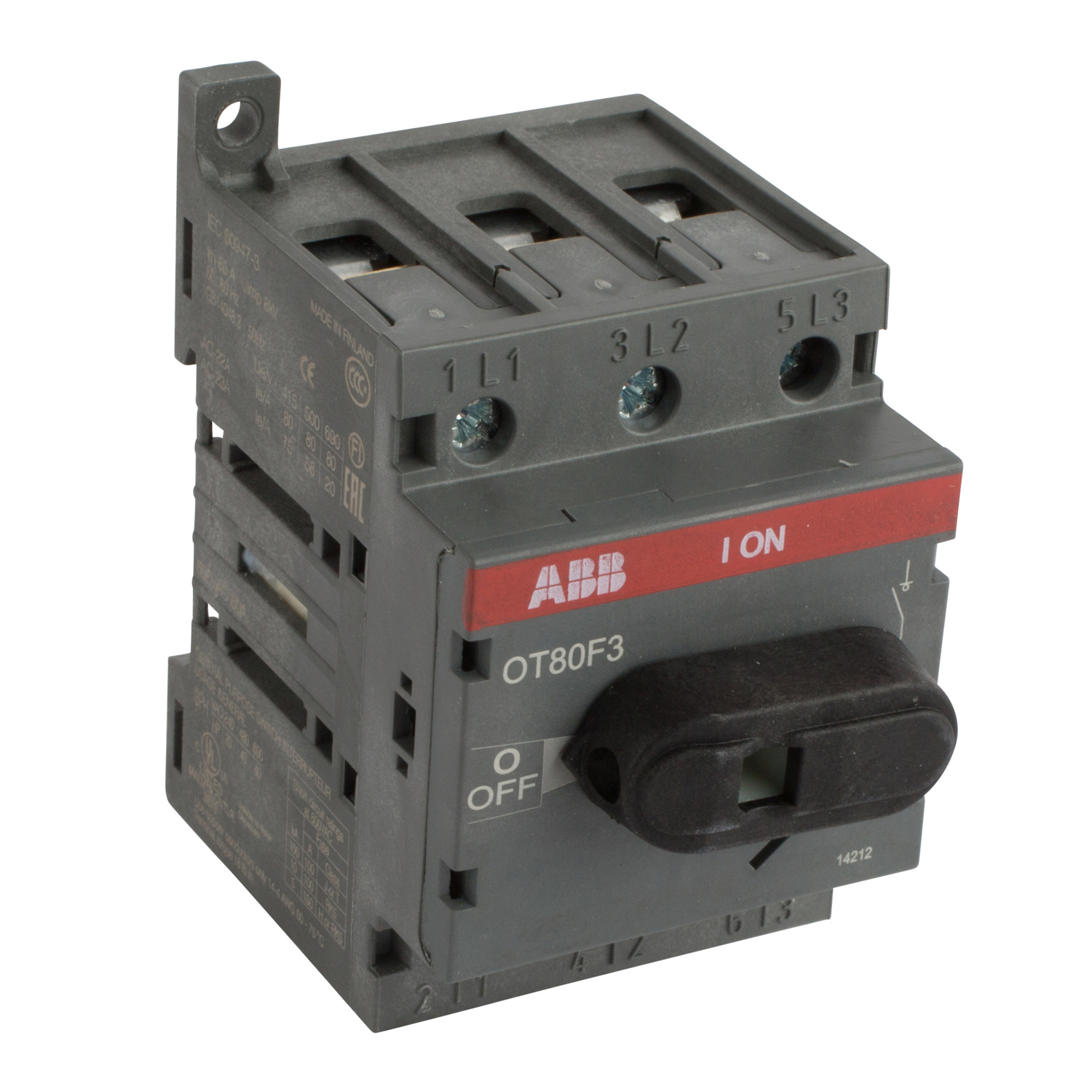 Product image for 3P 80A UL508 NF SW