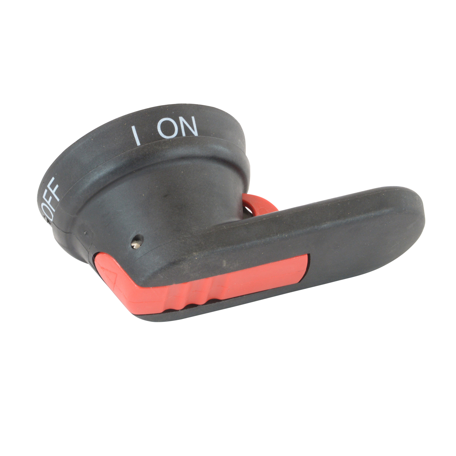 Product image for Handle padlockable screw fixing black