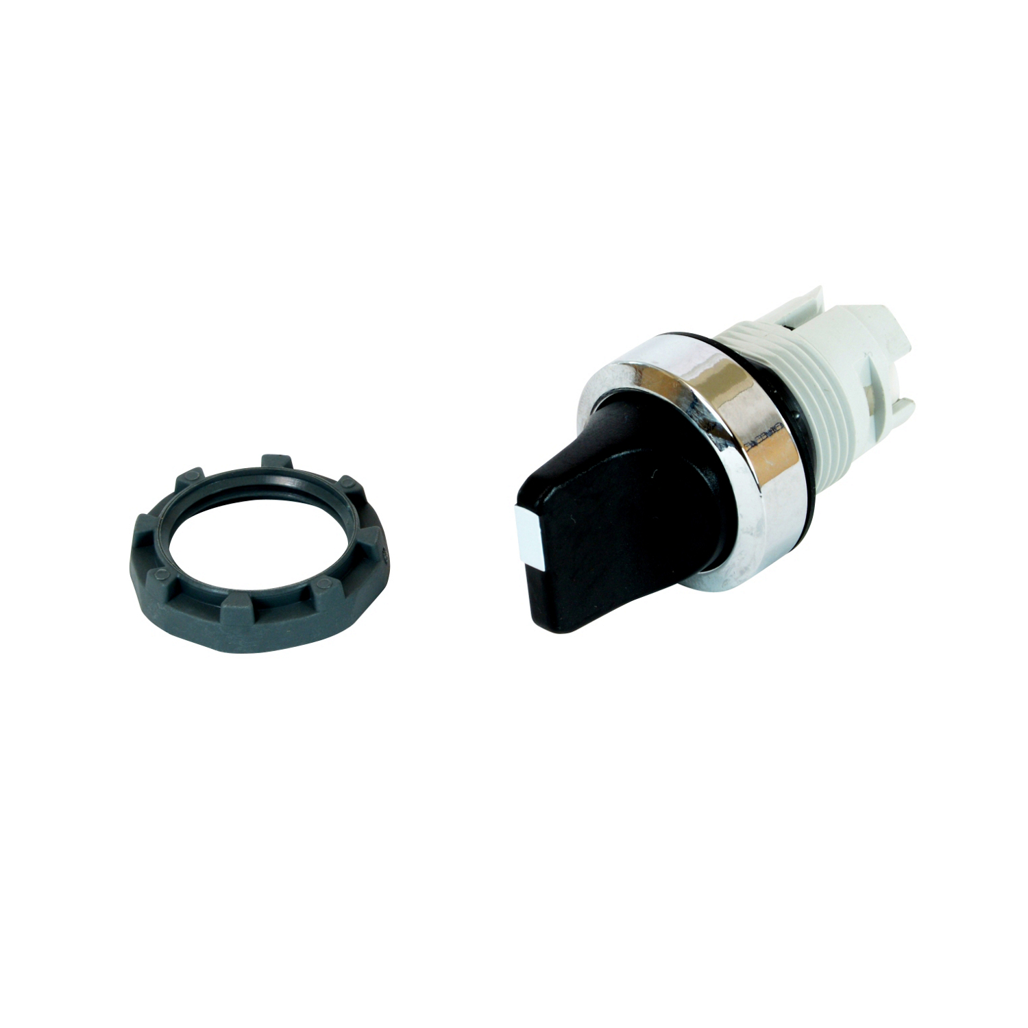 Product image for 2POS,KNOB,B-C,BLK,MTL
