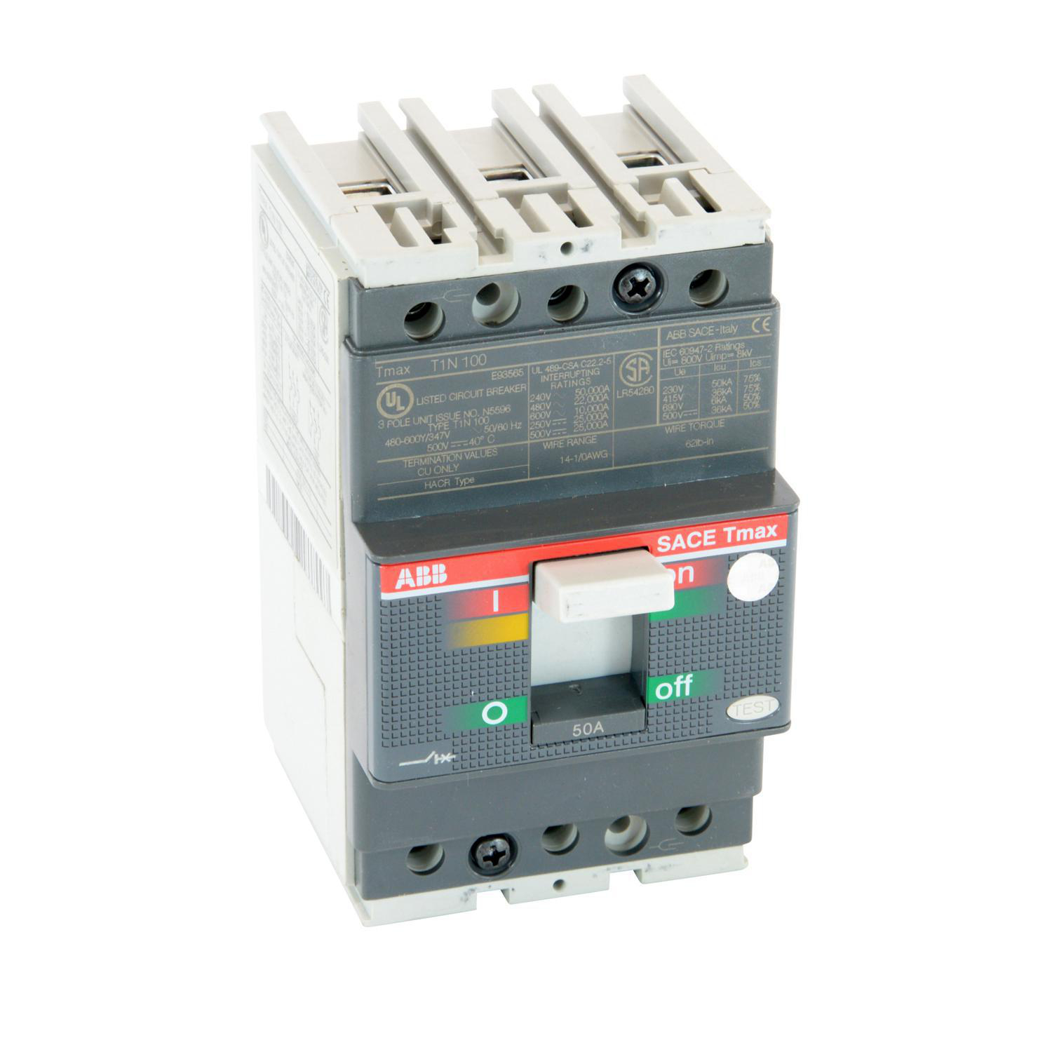 Product image for BKR T1N 50A 3P T/M UL
