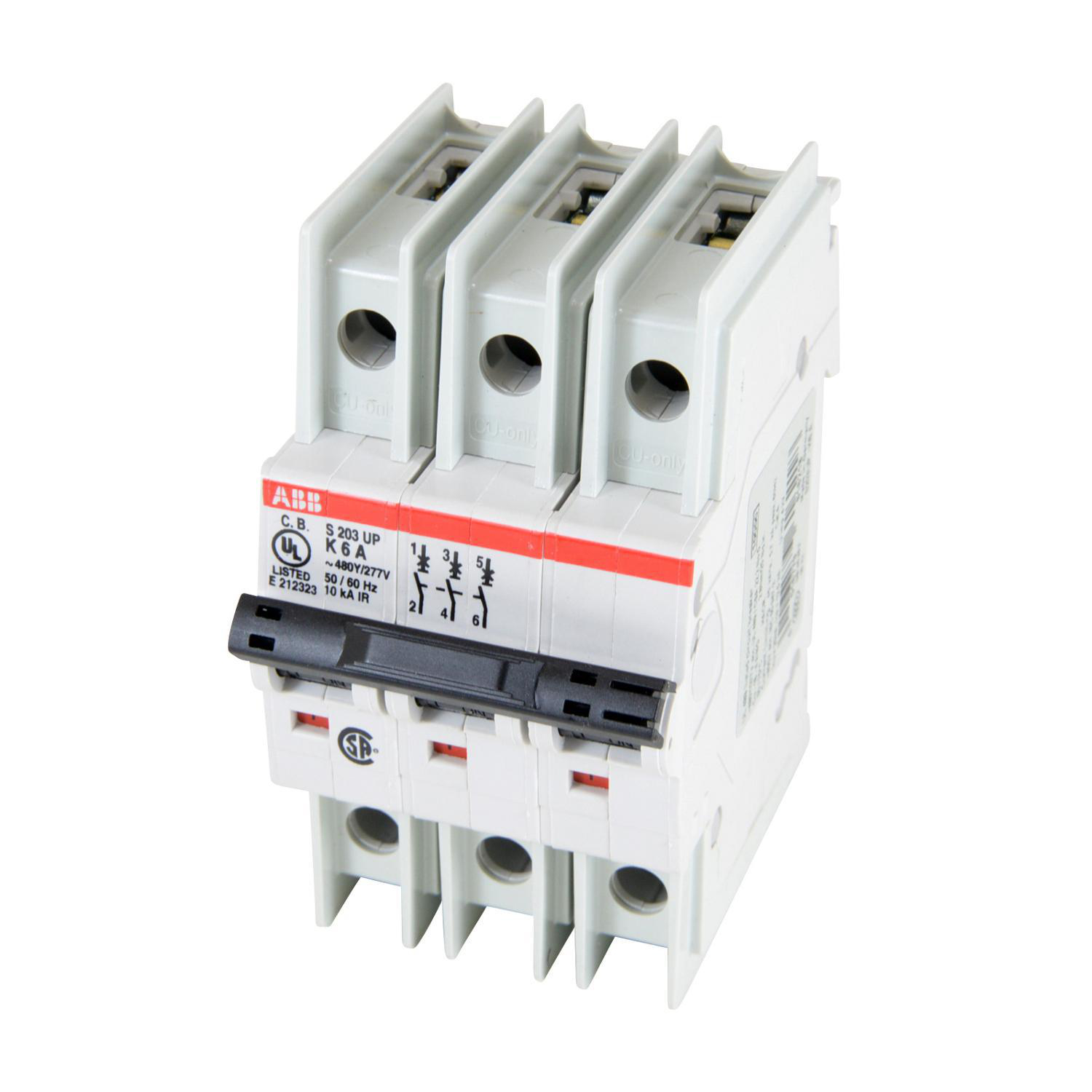 Product image for MCB 3P K 6A 480Y/277 BCPD
