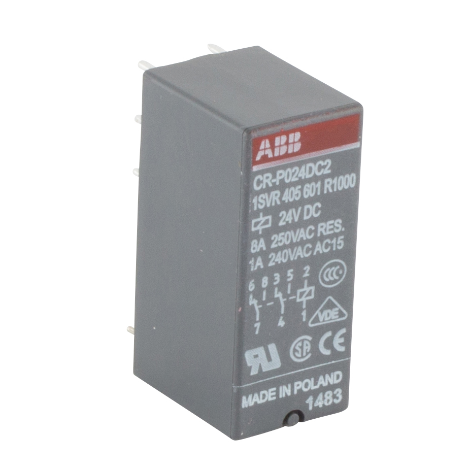 Product image for CR-P024DC2 PLUGGABLE INTERFACE REL.