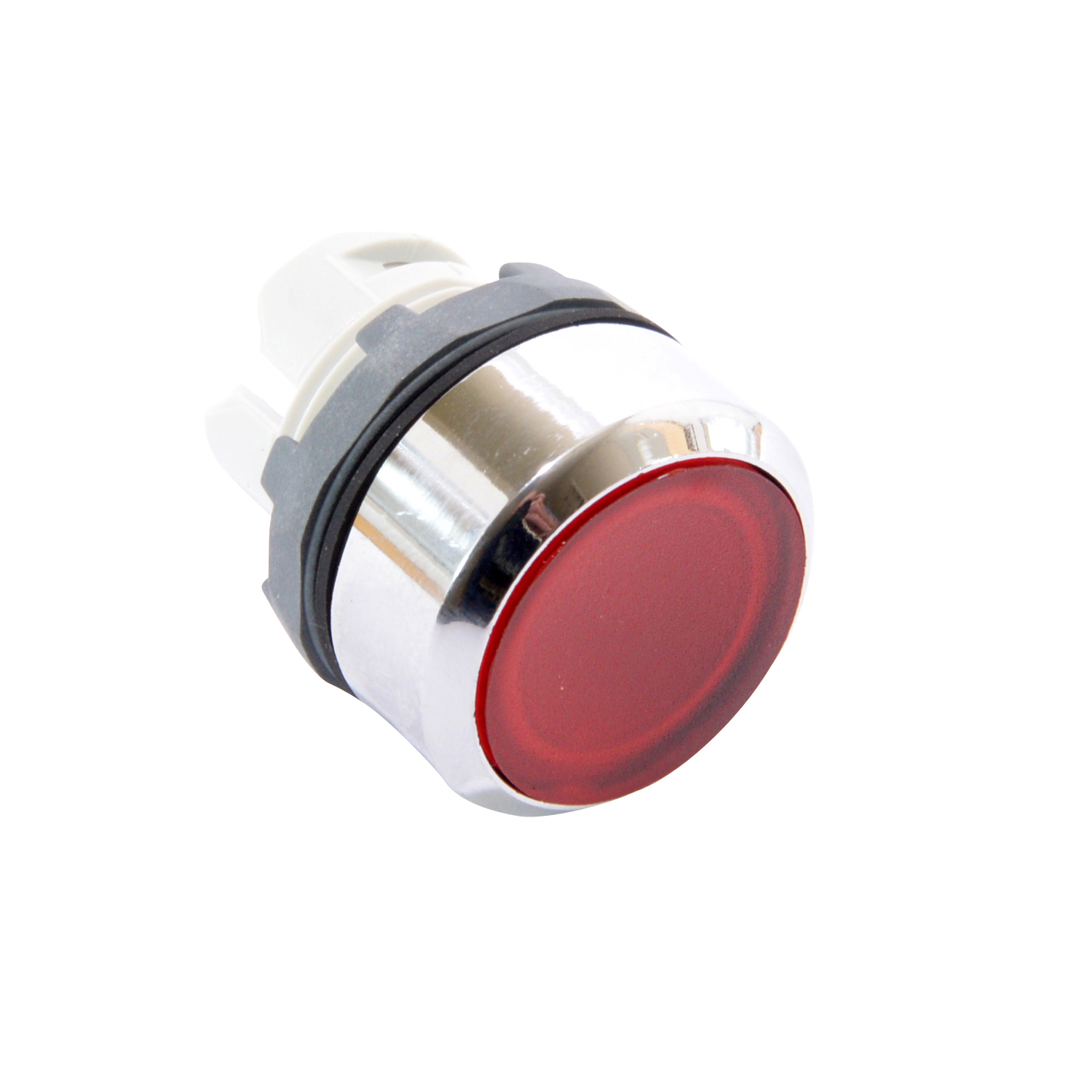 Product image for ABB MP1-31R ILL PB FLUSH MOM RED