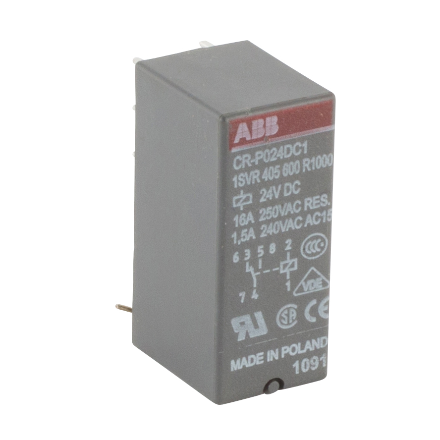 Product image for CR-P024DC1 PLUGGABLE INTERFACE REL.