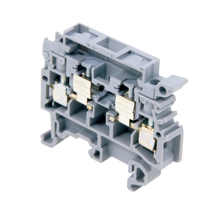 Product image for Block terminal fuse 22-12AWG 6.3AMP 630V grey