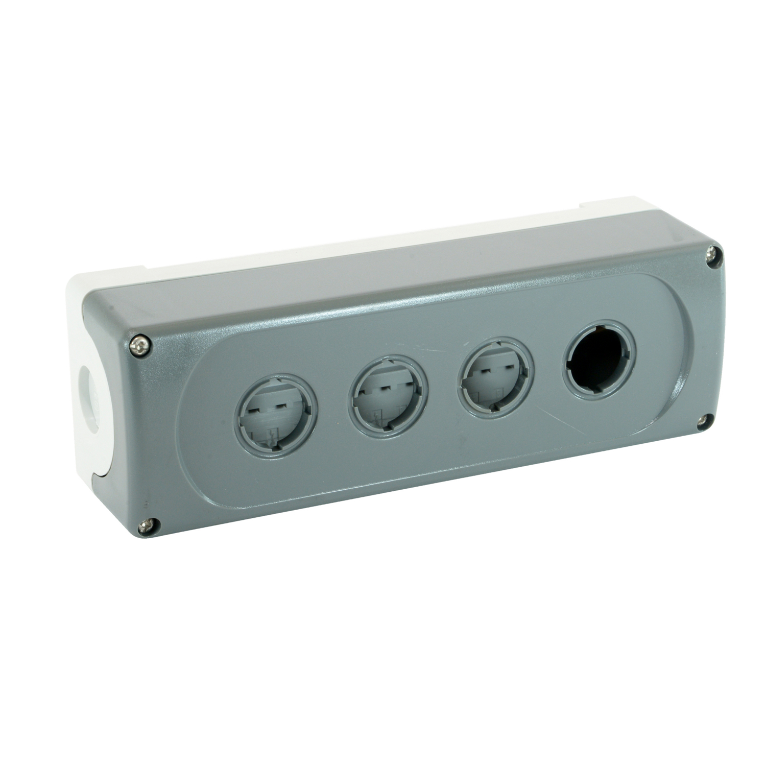 Product image for EMPTY PLASTIC ENCLOSURE 4-HOLE