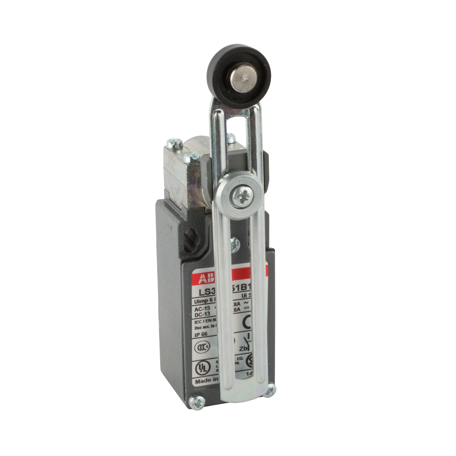 Product image for LMT SW 30MM PLSTC ADJ RLR LVR