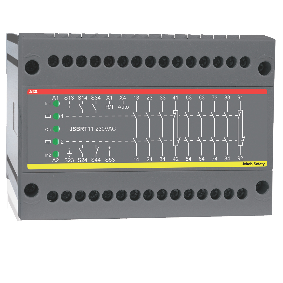 Product image for JSBRT11 115AC SAFETY RELAY