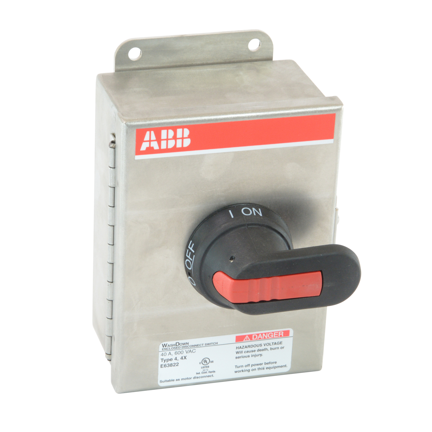 Product image for 3P SW 40A NF N4/4X SS
