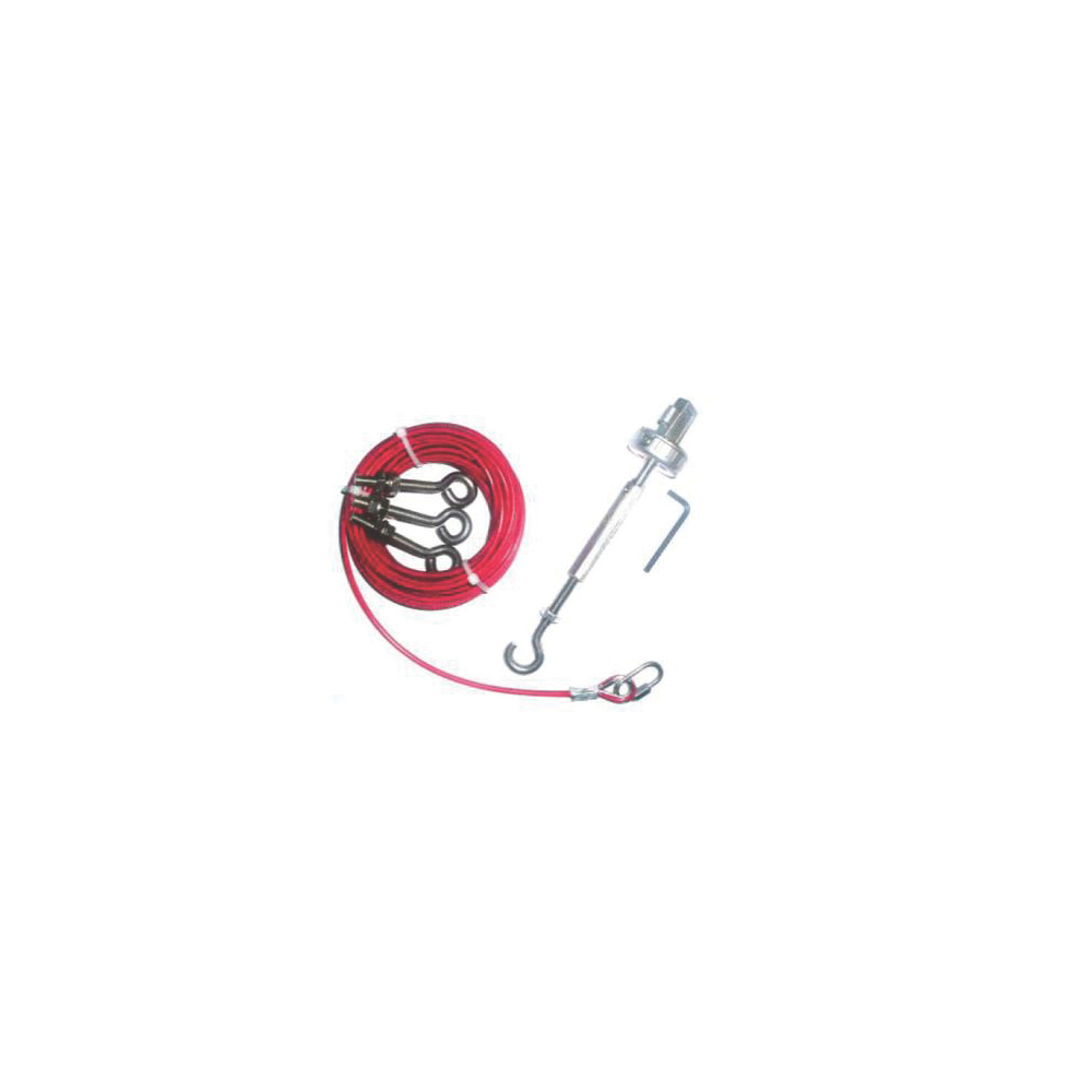 Product image for 10M ROPE KIT, GALV W/ALLEN KEY