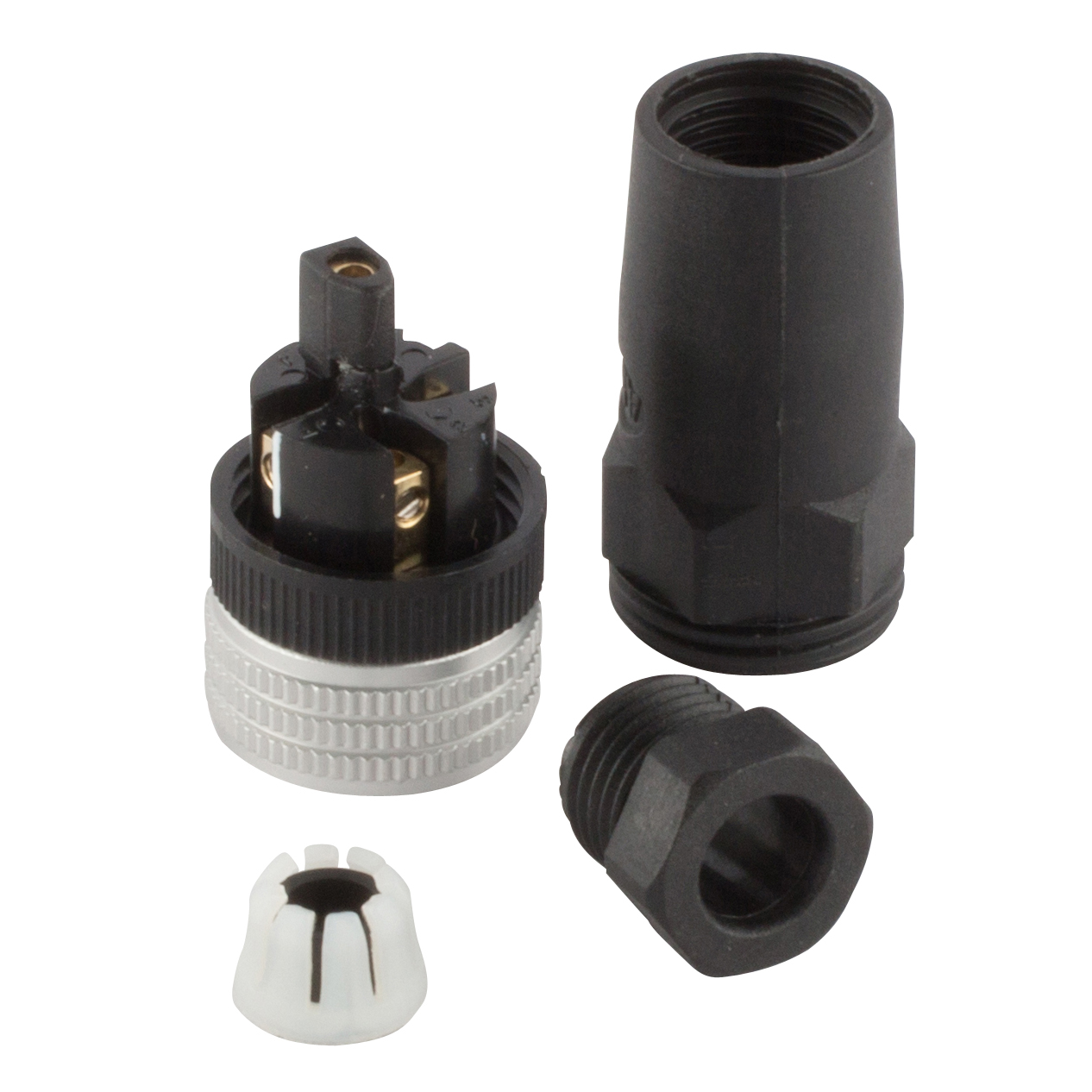 Product image for M12-C01 M12X5 FEMALE SCREW CON
