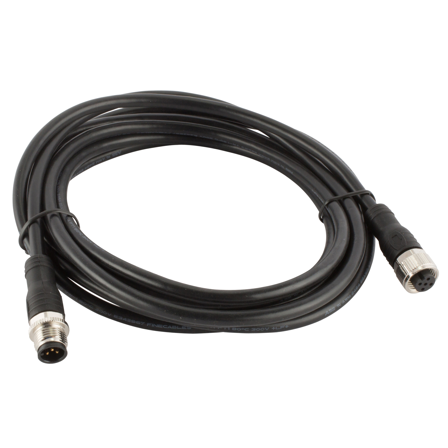 Product image for M12-C312 3 M CABLE 5X22AWG F/M