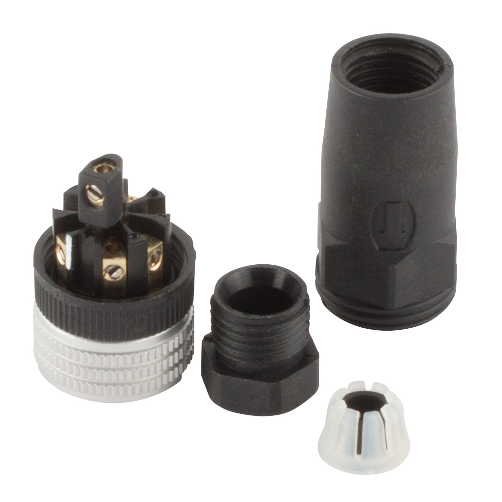 Product image for M12-C03 M12X8 FEMALE CON. TYPE ABB