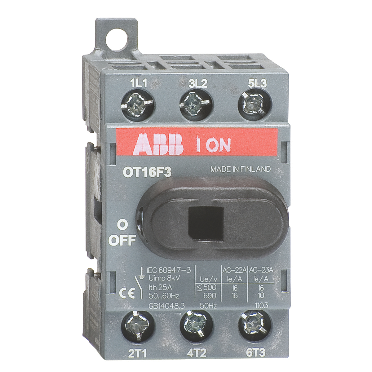 Product image for NF DISC. SW. 20A C/W SELECTOR HDL