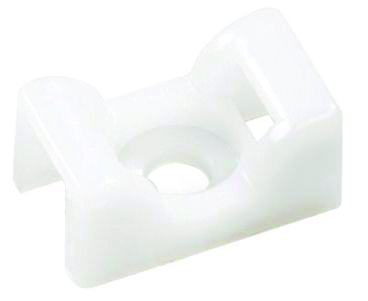 ABB TC142 Ty-Rap® Mounting Base Saddle Support Natural Nylon/Polyamide 6/6