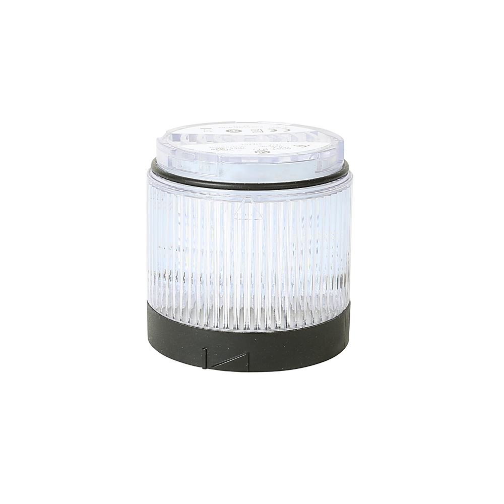 Product image for ABRA 856T-BT7 MODULE LIGHT 70MM STACKLIGHT STEADY LED CLEAR 1CIRCUIT 24V AC/DC