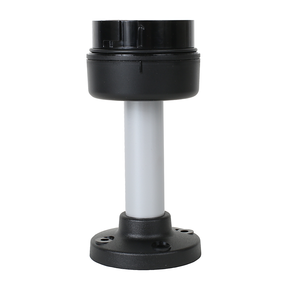 Product image for ABRA 856T-BMAP10 BASE ADAPTOR 70MM STACKLIGHT 10CM POLE MOUNT BLACK HOUSING