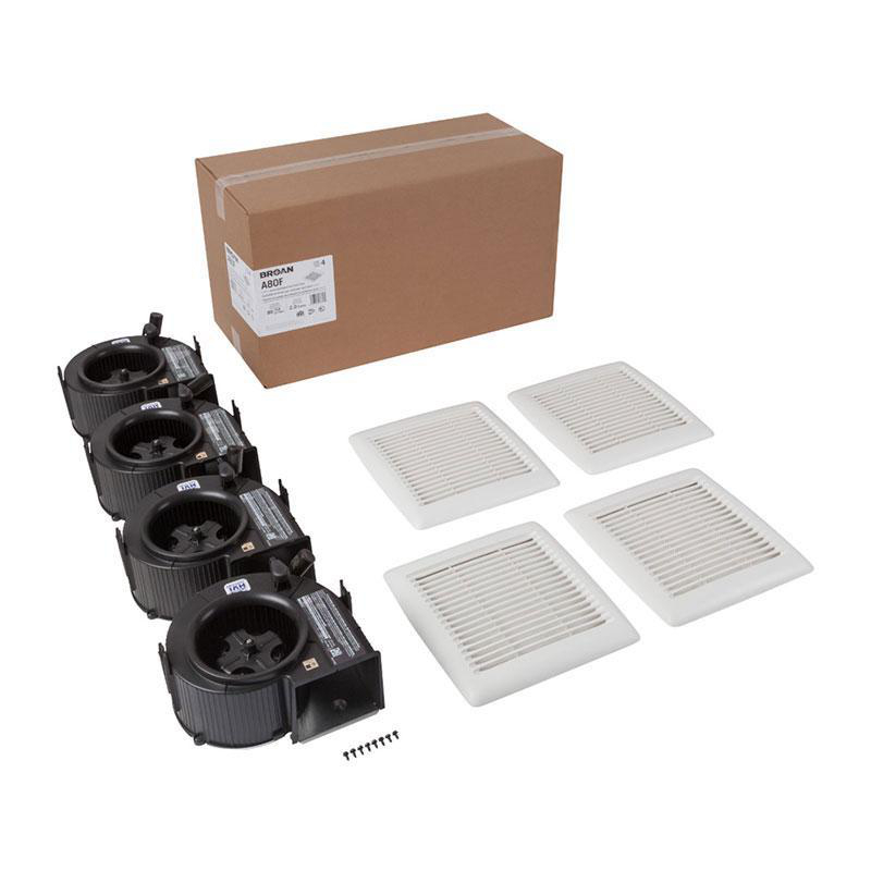 BROAN AE50F1 BATH FAN 50CFM ENERGY STAR RATED 0.5 SONES FLEX SERIES F-PAK