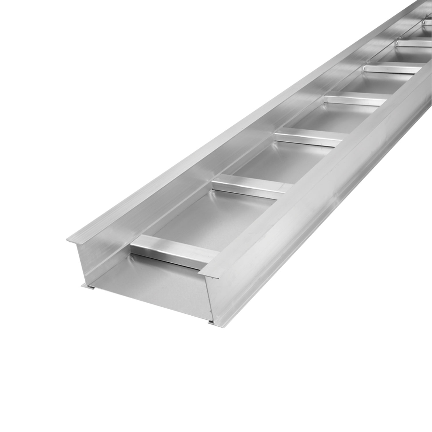 Product image for AL STR 6IN 18W SOLID TRAY 3M