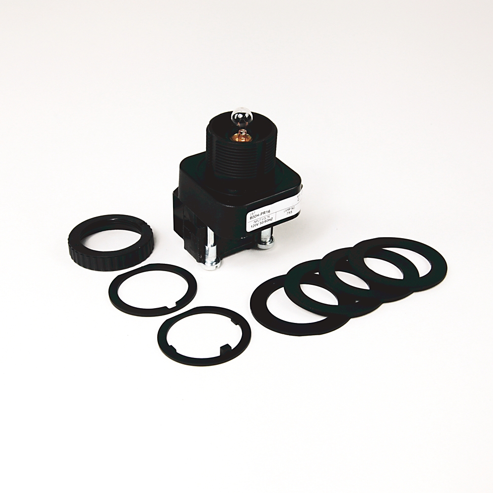 Product image for Light pilot transformer 600VAC red lens