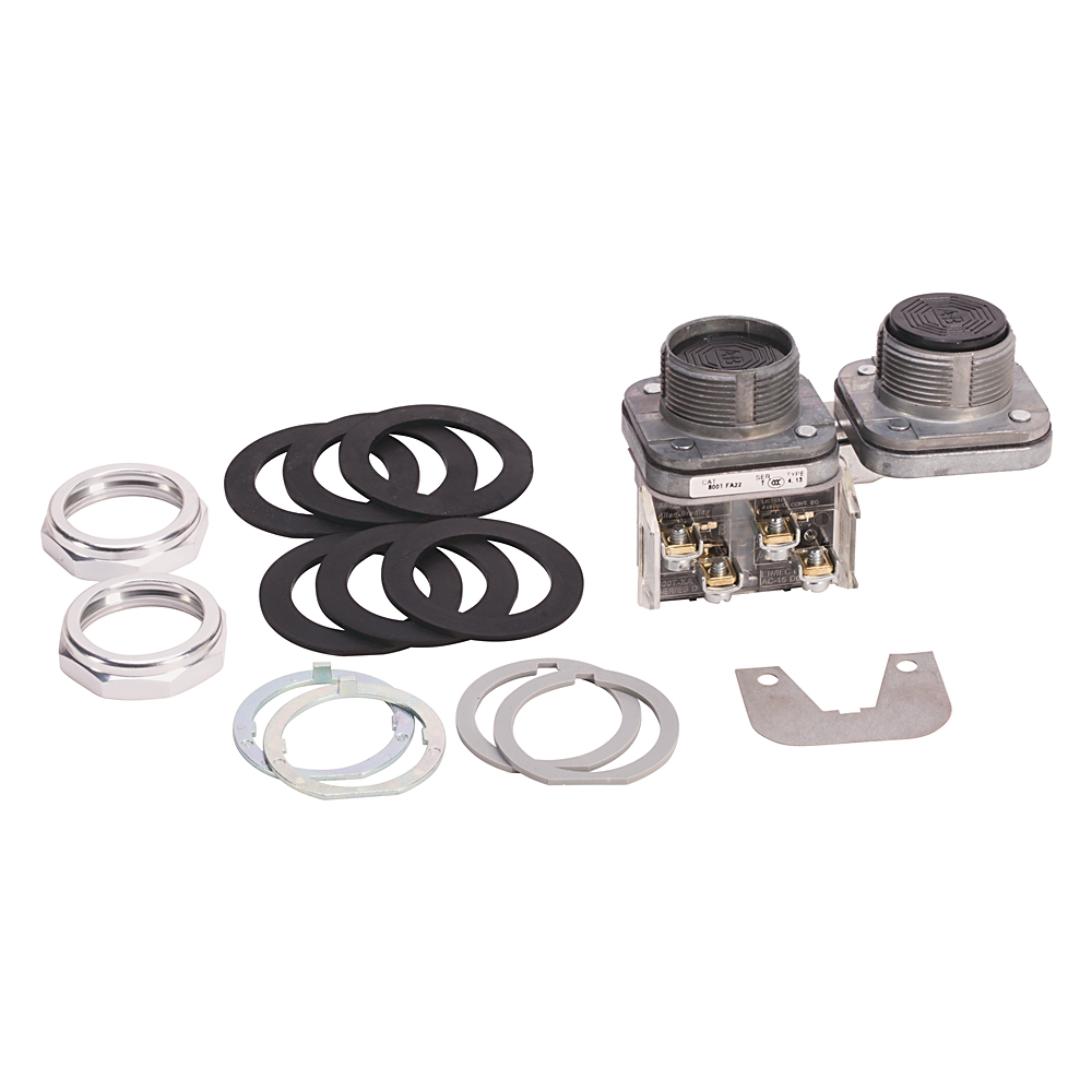 Product image for ABRA 800T-FA22F PUSHBUTTON INTERLOCKED START STOP