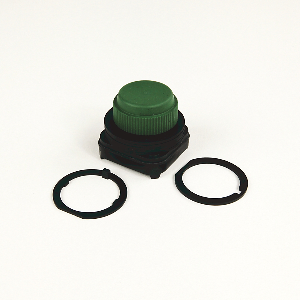 Product image for ABRA 800H-R1A2 PUSHBUTTON 2NO GREEN MOMENTARY CONTACTS 2NO GREEN