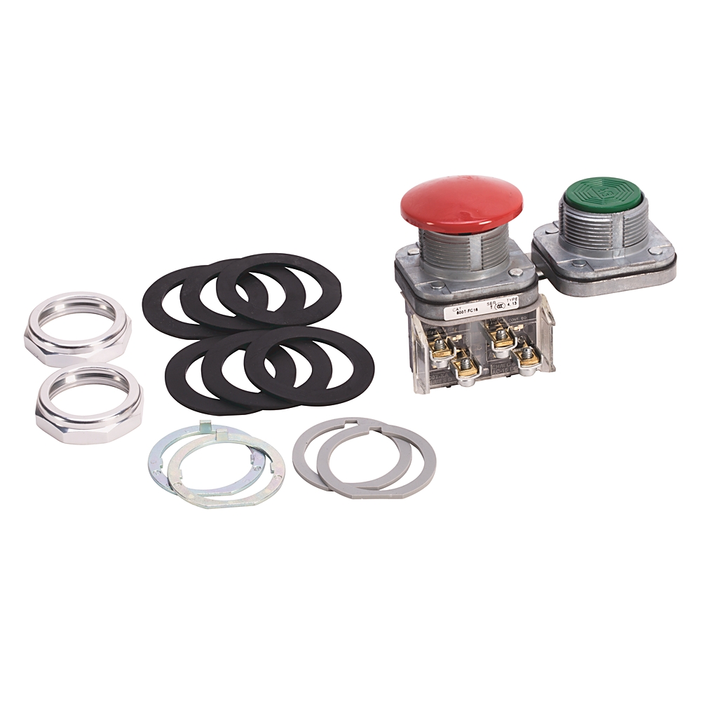 Product image for 30mm Double Push Button 800T PB
