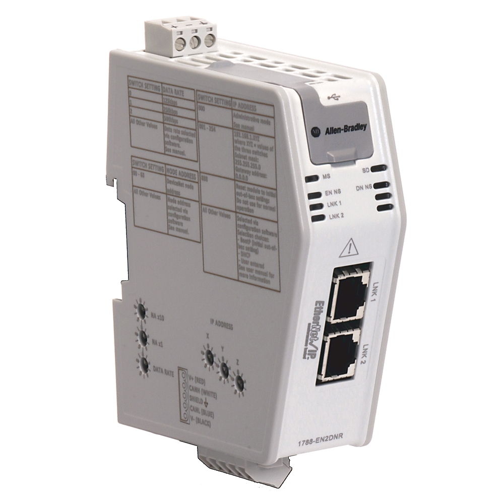 ABRA 1788-EN2DNR DEVICE ETHERNET IP TO DEVICENET LINKING