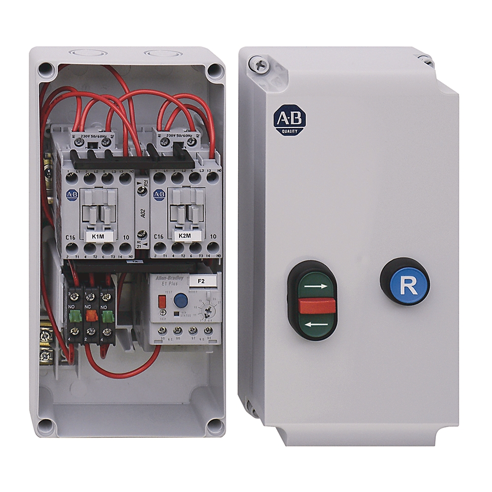 Product image for Starter reversing IEC eutectic alloy 10HP 12A 110/120V