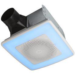 Product image for BROAN AERN110RGBLC FAN VENTILATION CHROMACOMFORT MULTICOLOUR LED LIGHT PLUS CONTROLS 110CFM