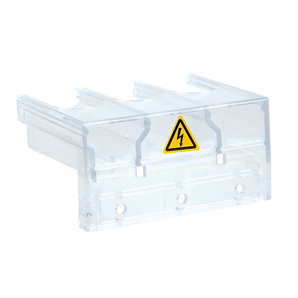 Product image for ABRA 194U-C3 TERMINAL SHROUD 3P BASE/ DIN/ FRONT MOUNT NON-RETURNABLE