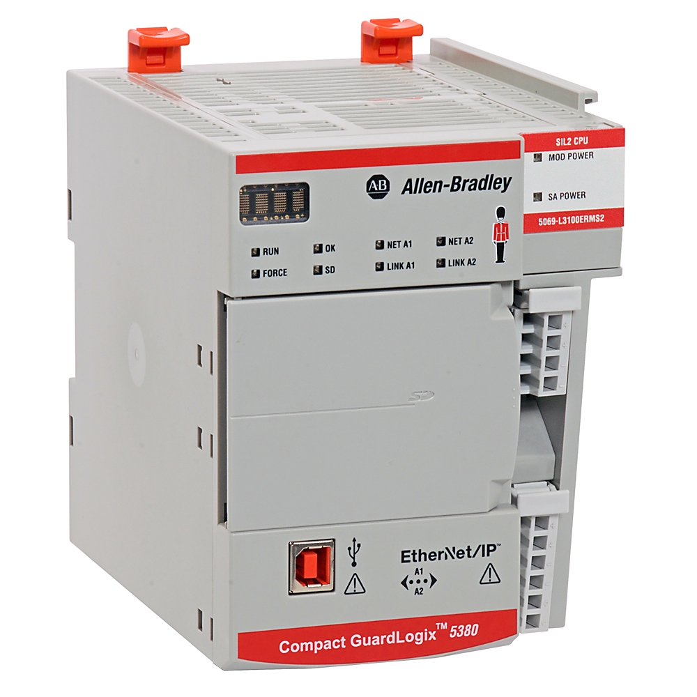 Product image for ABRA 5069-L330ERS2 COMPACT I/O 31CHANNEL 3MB GUARDLOGIX 5380 SIL2 3.0/1.5M 50NODE
