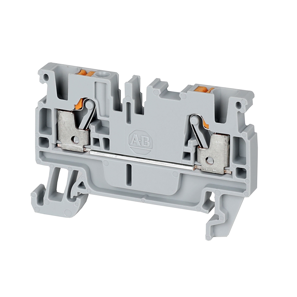 Product image for IEC Feed-Through Push-in Terminal Block