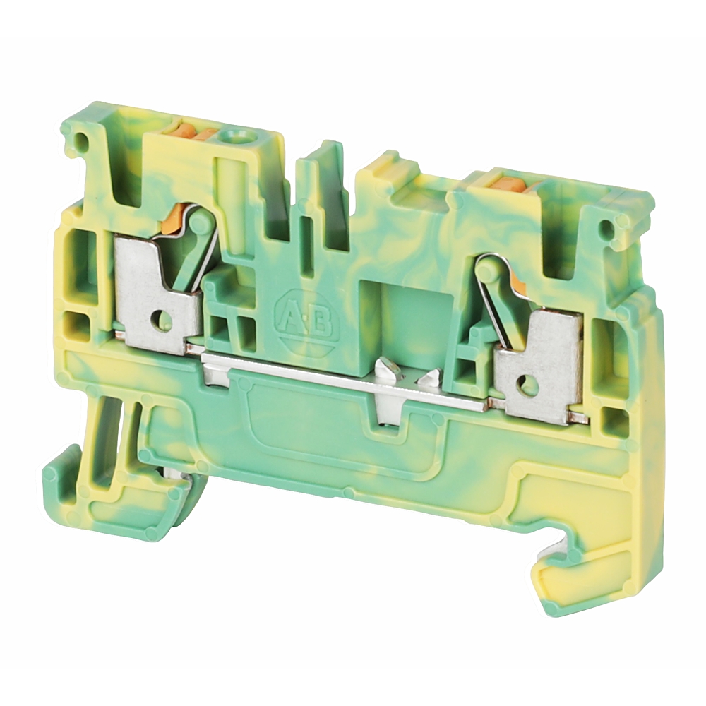Product image for IEC Ground Push-in Terminal Block