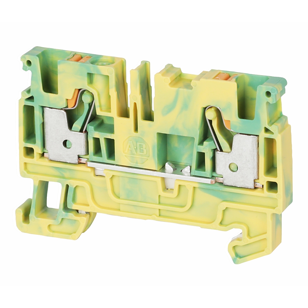 Product image for IEC Ground Push-in Terminal Block
