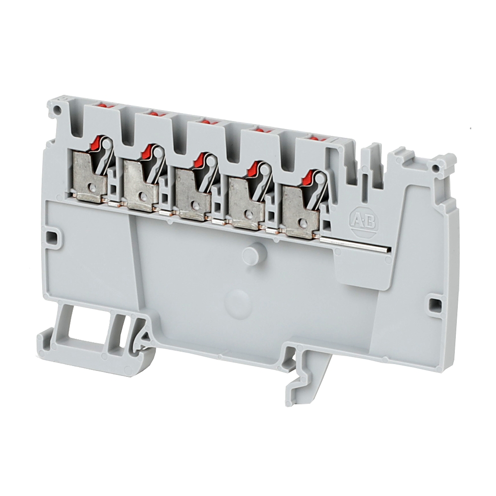 Product image for IEC Feed-Through Push-in Terminal Block