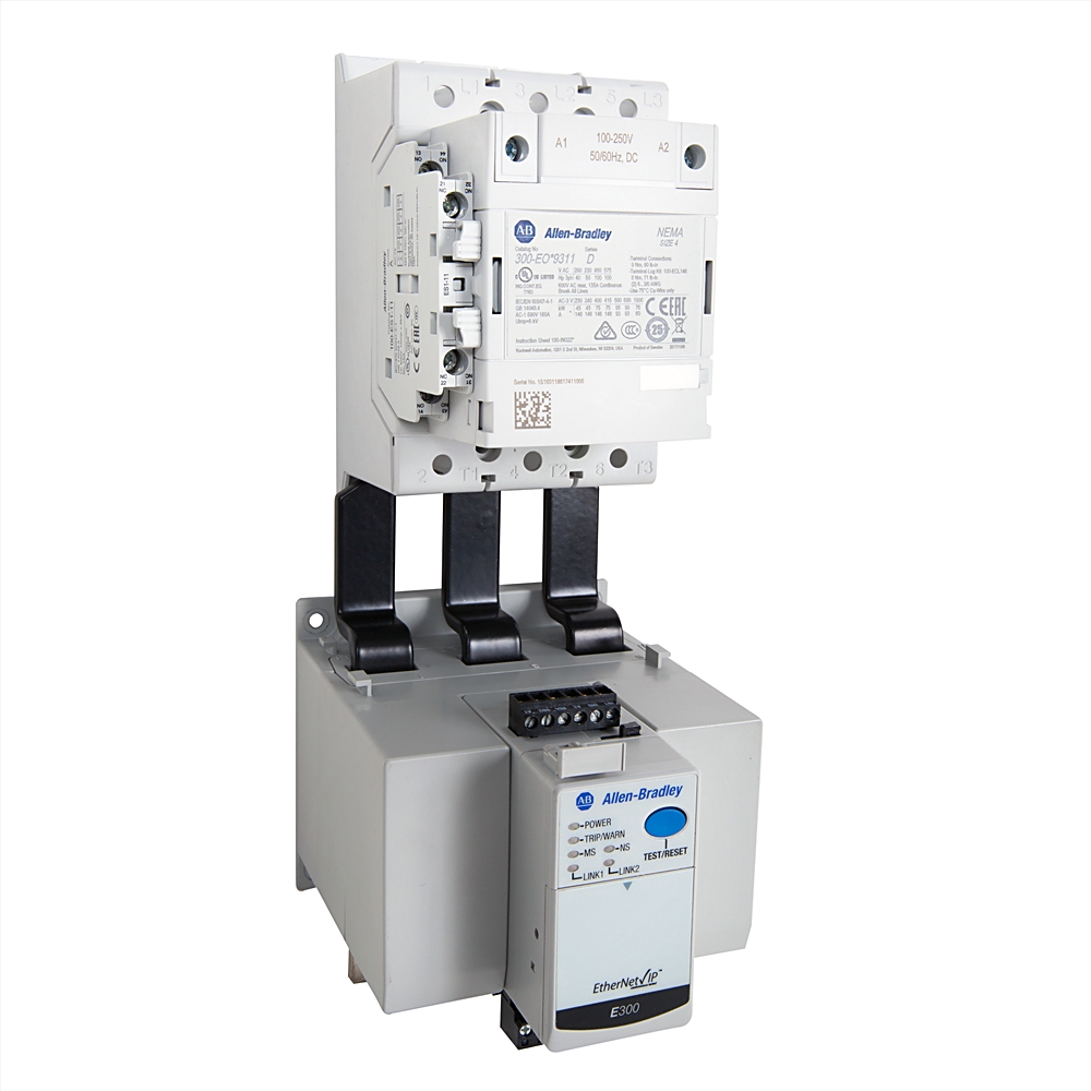 Product image for NEMA Size 4 FV Starter E300 OL PLC