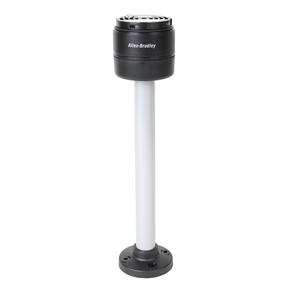 Product image for ABRA 856T-B24P25C BASE MOUNTING FOR 70MM STACKLIGHT 24V NEMA4 NEMA4X NEMA13 IP66 W/ CAP