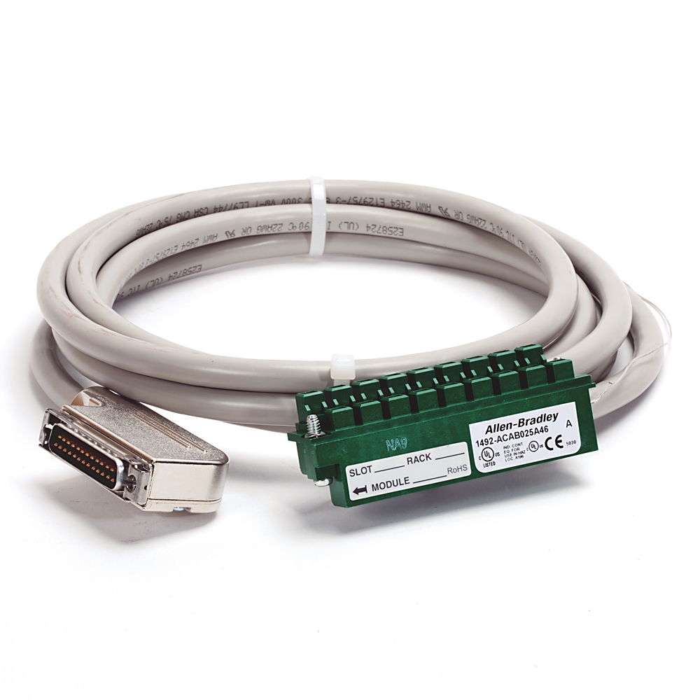 Product image for ABRA 1492-ACAB025A46 CABLE 2.5MTR FOR 1746-NI16