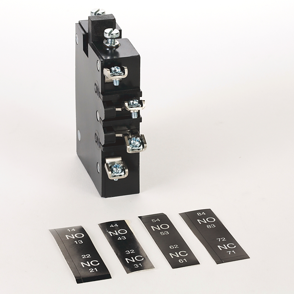 Product image for Contact auxiliary 1NO-1NC 2-pole for 100-G