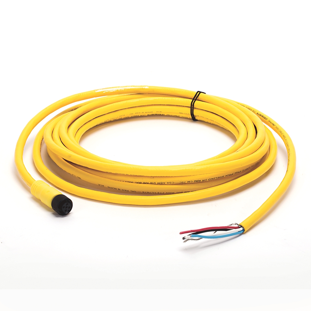 Product image for ABRA 1485R-P6N5-C DNET CORDSET 6MTR FEM MINI STR TO CONDUCTOR THIN