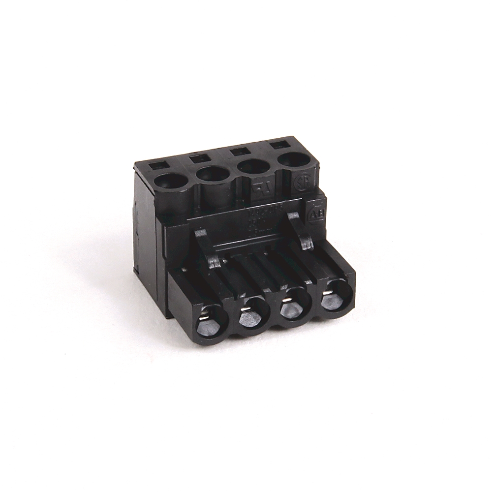 Product image for Block plug-in 4-pole for 1492-JC3/JDC3/LC3/LDC3 terminal block black