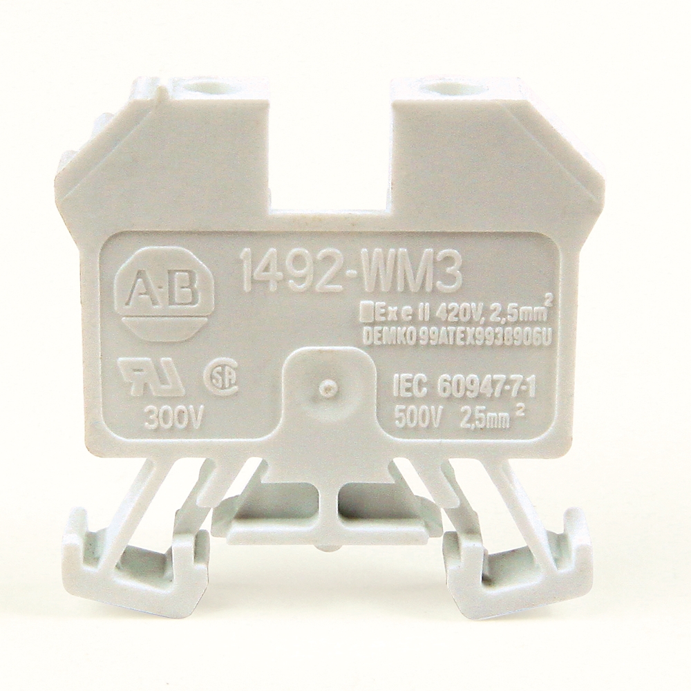 Product image for Block terminal mini 24A 500V white