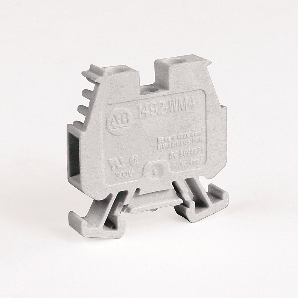 Product image for Block terminal 1-circuit 12-22AWG 20A 300V white
