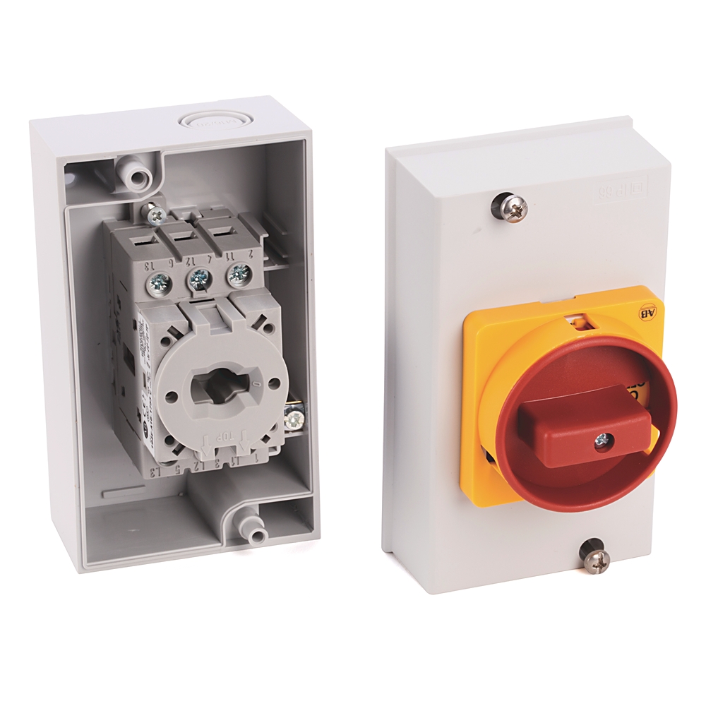 Product image for Switch load 3-pole type-N actuator 16A 400V 7.5kW