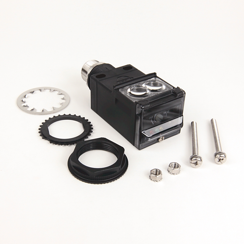 Product image for ABRA 42GRP-9000-QD1 PHOTOELECTRIC SENSOR DIFFUSE 2"-5FT 10-40VDC MINIQD PHOTOSWITCH
